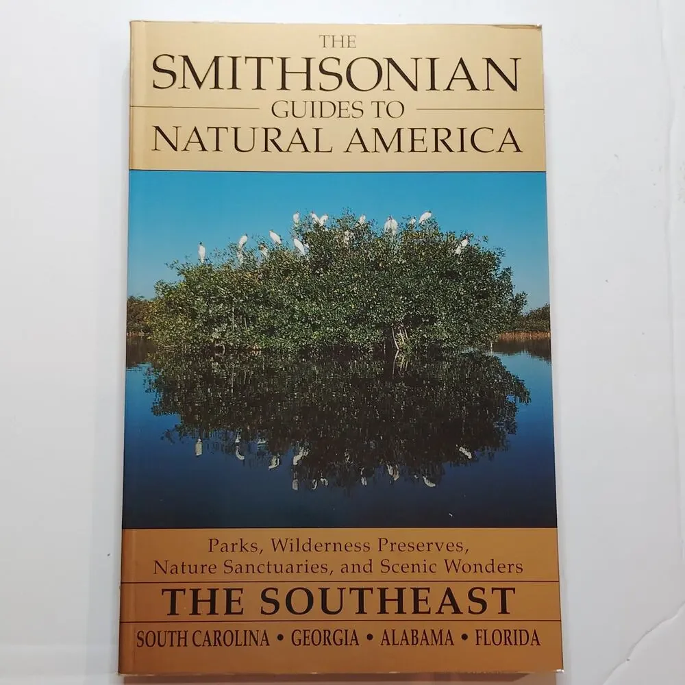 Smithsonian Guides to Natural America Southeast SC GA AL FL Softcover, 1997 LN